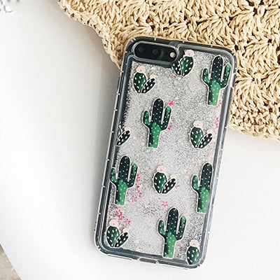 CACTUS GLITTER CASE - Cases by Klein