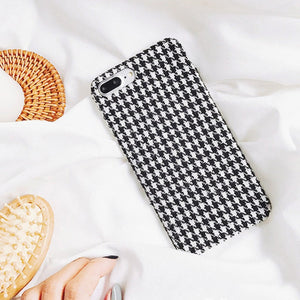 BLACK HOUNDSTOOTH CASE - Cases by Klein