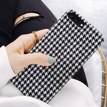 Load image into Gallery viewer, BLACK HOUNDSTOOTH CASE - Cases by Klein
