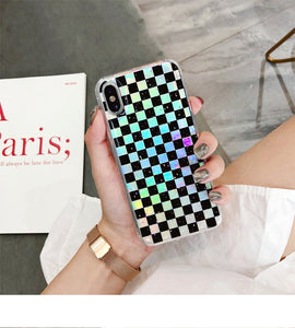 HOLO CHECKERED CASE - Cases by Klein