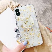 Load image into Gallery viewer, GOLD MARBLE FLAKE CASES - Cases by Klein