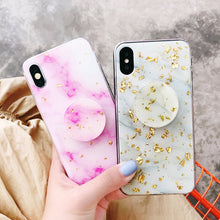 Load image into Gallery viewer, GOLD MARBLE FLAKE CASES - Cases by Klein