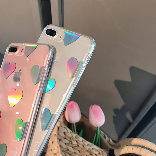 HOLO HEART CASE - Cases by Klein