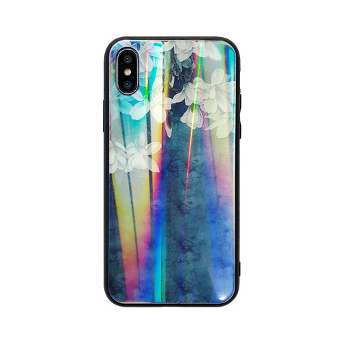 BLUE HOLO FLORAL CASE - Cases by Klein